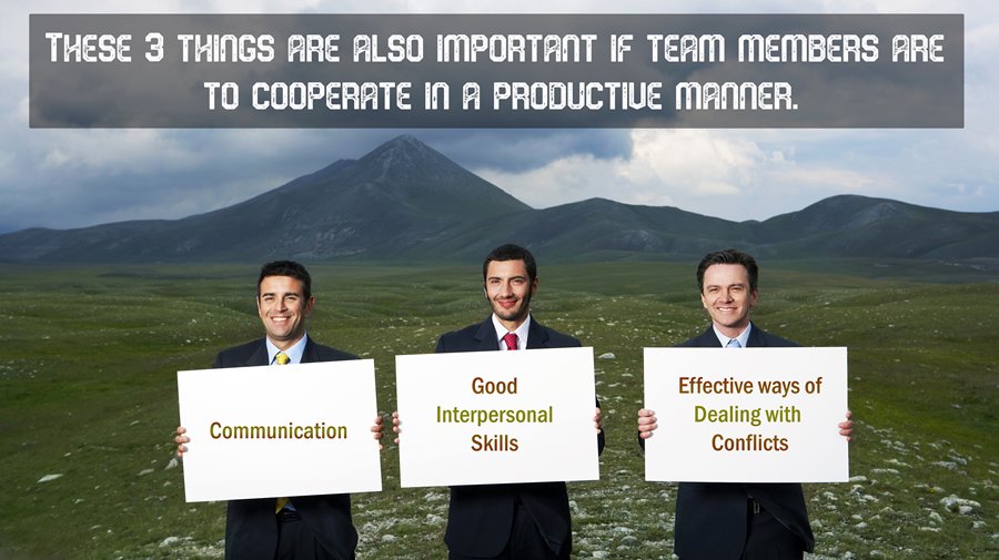 Why teamwork is important? How to make people cooperate better to improve productivity?
